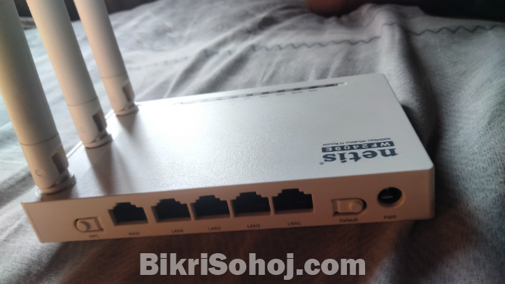 Netis WF2409E Router – প্রায় নতুন, খুব কম ব্যবহার”